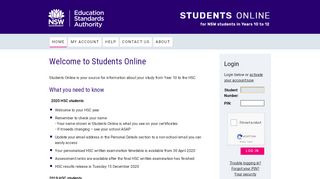 
                            10. NSW Students Online - Year 12 :: Students Online