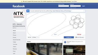 
                            8. NTK - Národní technická knihovna - Home | Facebook