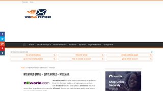 
                            10. NTLWorld email - NTLWorld login - NTLEmail - @NTLWorld - Webmail