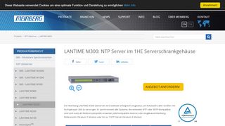 
                            3. NTP Server LANTIME M300 - Meinberg Funkuhren