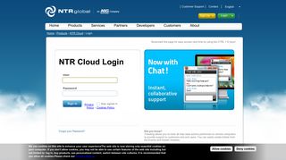 
                            3. NTR Cloud Login - NTRglobal