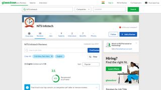 
                            10. NTS Infotech Reviews | Glassdoor.co.in