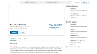 
                            5. NTT DATA Services | LinkedIn