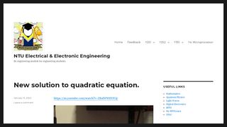 
                            9. NTU Electrical & Electronic Engineering – By engineering student for ...