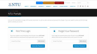 
                            6. NTU Portals - National Textile University Faisalabad | NTU