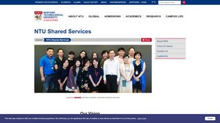 
                            7. NTU Shared Services - Nanyang Technological University