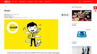 
                            13. NTUC U Portal - Scoot