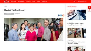 
                            11. NTUC U Portal - Sharing The Festive Joy