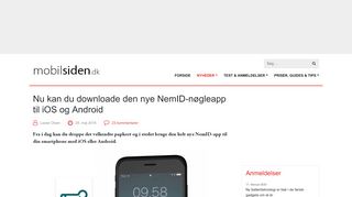 
                            13. Nu kan du downloade den nye NemID-nøgleapp til iOS og Android ...