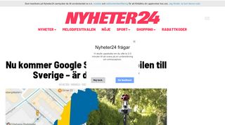 
                            11. Nu kommer Google Street View-bilen till Sverige – är din stad med?