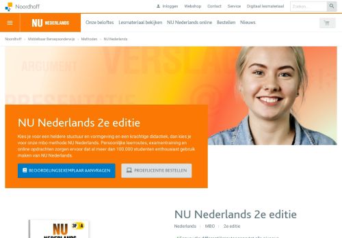 
                            3. NU Nederlands, lesmethode Nederlands voor het Middelbaar ...