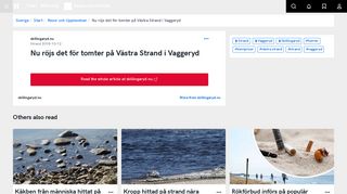 
                            11. Nu röjs det för tomter på Västra Strand i Vaggeryd (Resor och ... - Njus