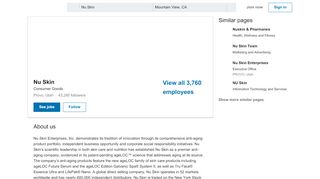 
                            12. Nu Skin Enterprises | LinkedIn