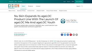 
                            7. Nu Skin Expands Its ageLOC Product Line With The Launch Of ...