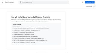 
                            4. Nu vă puteți conecta la Contul Google - Cont Google Ajutor