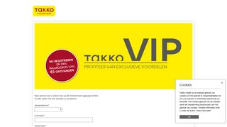 
                            1. Nu VIP-klant worden | VIP Service | Takko