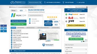 
                            3. NUACOM Reviews: Overview, Pricing and Features