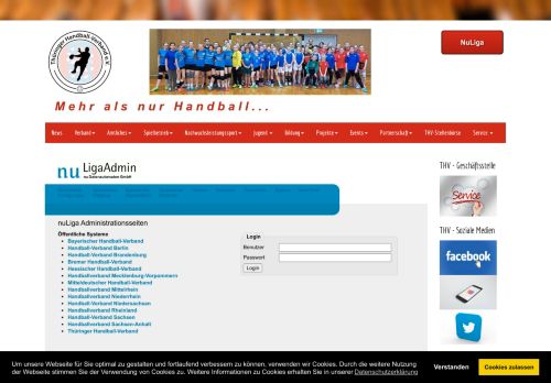 
                            12. NuAdmin - Thüringer Handball Verband