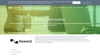 
                            9. Nuance Communications - SDL.com