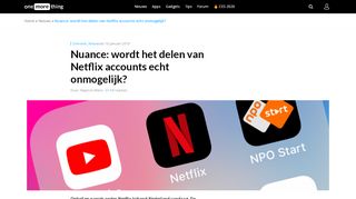 
                            6. Nuance: wordt het delen van Netflix accounts echt onmogelijk?