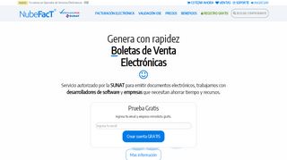 
                            8. NubeFacT: Factura Electrónica Perú Sunat