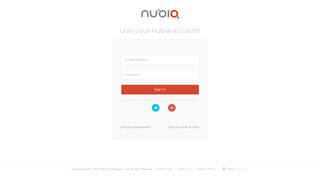 
                            1. Nubia Account: Sign-in