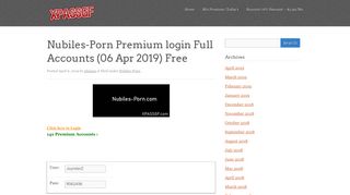 
                            6. Nubiles-Porn Premium login Full Accounts - xpassgf