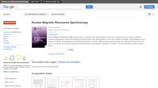 
                            9. Nuclear Magnetic Resonance Spectroscopy