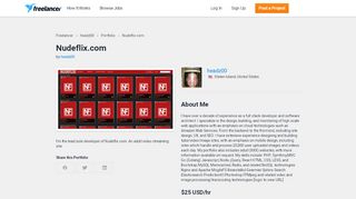 
                            13. Nudeflix.com | Freelancer
