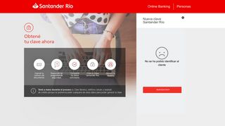 
                            8. Nueva clave Santander Río - Online Banking