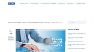 
                            3. Nueva Oficina Virtual - MedPlus Medicina Prepagada