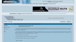 
                            7. Nuevo Acceso a http://192.168.1.254/ - Foro El Hacker - elhacker.NET