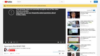 
                            5. Nuevo back office MONEY FREE - YouTube