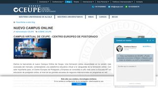 
                            2. Nuevo Campus Virtual de CEUPE