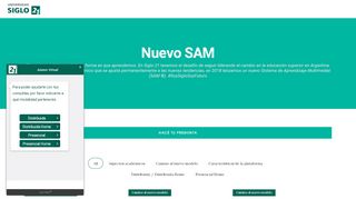 
                            6. Nuevo Sistema de Aprendizaje Multimedial (SAM ®)