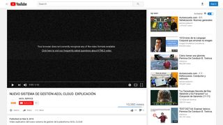 
                            3. NUEVO SISTEMA DE GESTIÓN AEOL CLOUD. EXPLICACIÓN ...