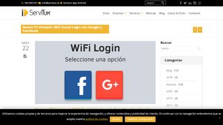 
                            13. Nuevo ST-Hotspot: WiFi Social Login con Google y Facebook - Servitux