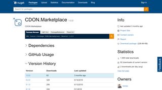 
                            13. NuGet Gallery | CDON.Marketplace 0.2.0