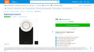 
                            4. Nuki Smart Lock 2.0 - Before 23:59, delivered tomorrow - Coolblue