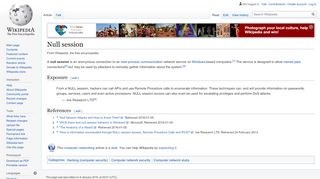 
                            4. Null session - Wikipedia