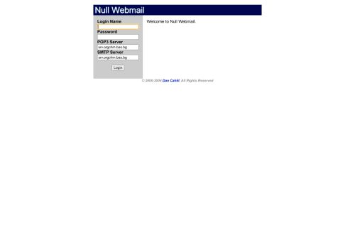 
                            2. Null Webmail Login