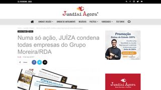 
                            1. Numa só ação, juíza condena todas empresas do Grupo Moreira/RDA