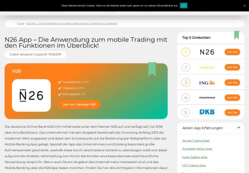 
                            7. Number26 App 2019 » 5 Fragen & Antworten die Sie kennen sollten!