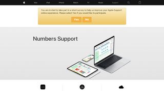 
                            3. Numbers - Official Apple Support