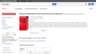 
                            8. Numerical Methods for Nonsmooth Dynamical Systems: Applications in ...