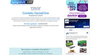 
                            11. Numero di telefono di GenialClick Assistenza Clienti gratuito ...