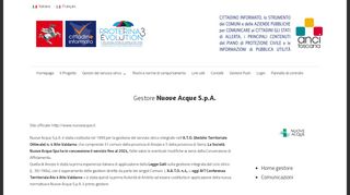 
                            9. Nuove Acque S.p.A. - Cittadino informato