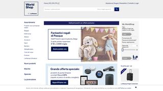 
                            6. Nuovi prodotti - Lufthansa WorldShop