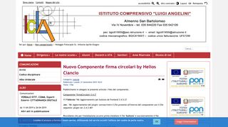 
                            5. Nuovo Componente firma circolari by Helios Ciancio - I.C. Angelini