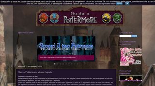 
                            5. Nuovo Pottermore, alcune risposte | Guida a Pottermore
